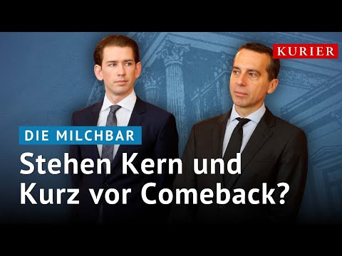 Stehen Christian Kern und Sebastian Kurz vor einem Polit-Comeback?