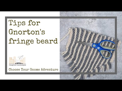 Short Fringe Beard - a Choose Your Gnome Adventure tutorial