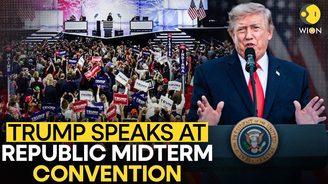 Republican Convention 2026: Trump Addresses Republican Midterm Convention, Outlines Key GOP Agendas