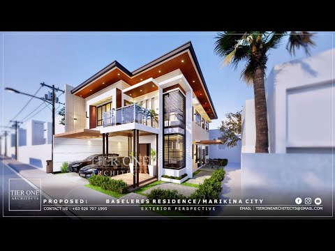 BAS RESIDENCE - 180 SQM HOUSE DESIGN - 170 SQM LOT - Tier One Architects