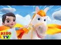 Ghoda Chalta Tik Tik Tik चल मेरे घोड़े Ek Mota Hathi Cartoon Nursery Rhyme For