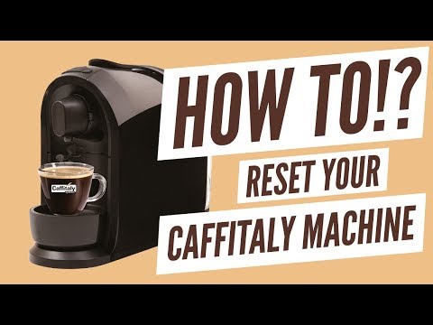 COMO | Redefinir sua máquina de café Caffitaly de volta às configurações de fábrica