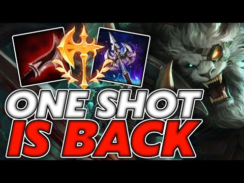 ONE SHOT IS BACK! NEW RENGAR VS SHACO JUNGLE