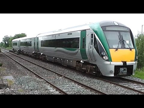 Irish Rail 22000 Class Intercity Train 22249 - Monasterevin, Kildare