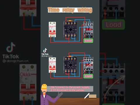 Đấu dây relay thời gian Đấu dây relay thời gian