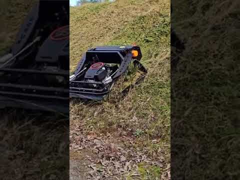 Slope Mowing Made Easy with the VTLM800 Remote Control Mower in Australia