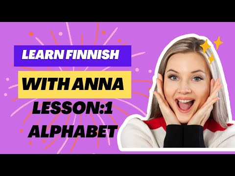 Learn Finnish! Lesson 1  The alphabet