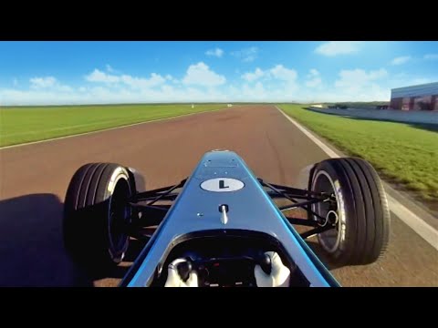 Formula E Car - Test Debut