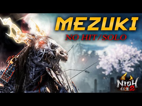 Nioh 2 Mezuki Boss Fight Guide - No Damage Solo (Easy Way!)
