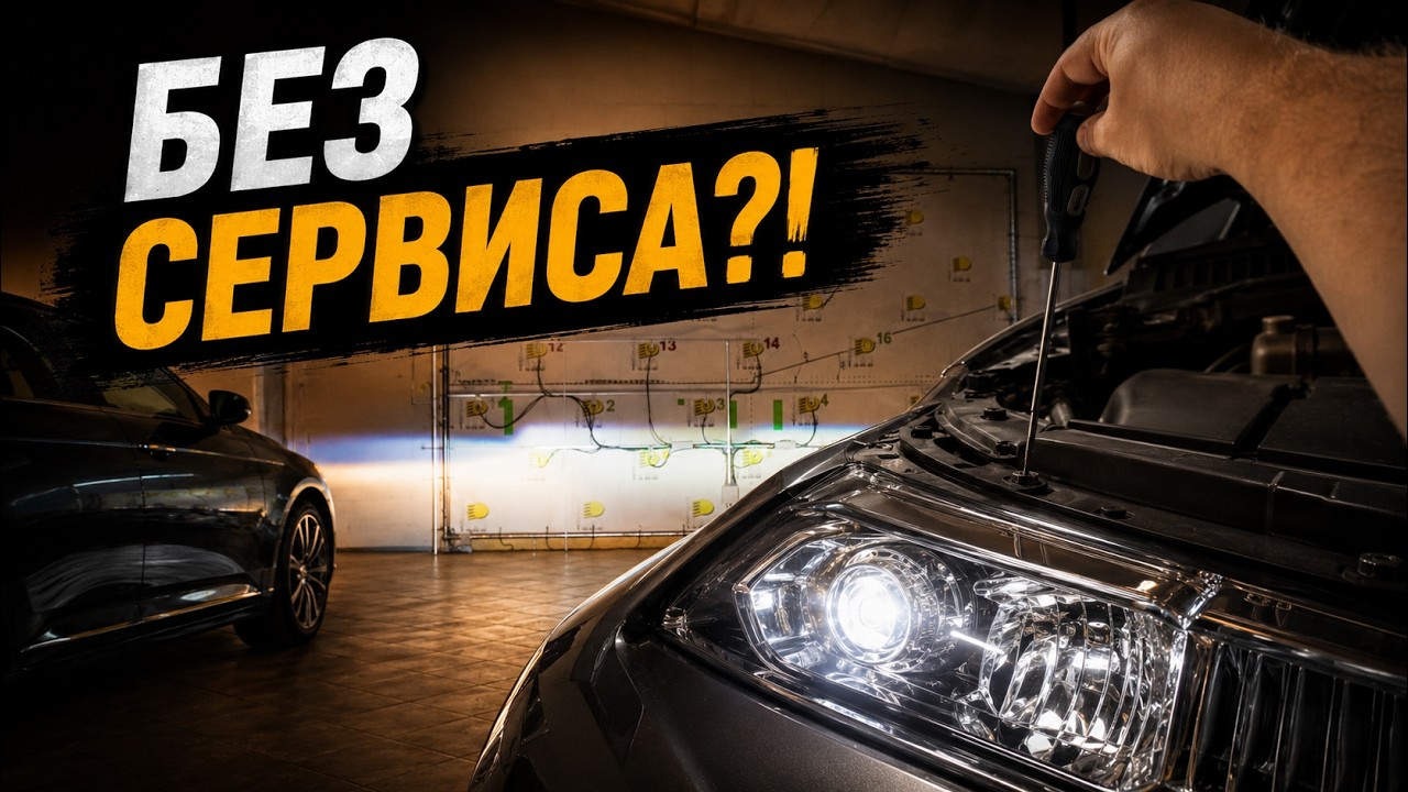 Фары светят куда попало? Отрегулируй их сам! — без сервиса