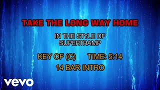 Supertramp - Take The Long Way Home (Karaoke)