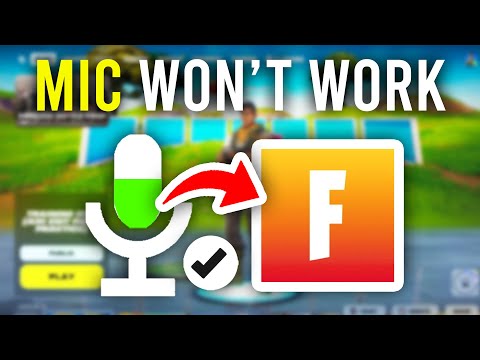 How To Fix Mic Not Working On Fortnite PC - Full Guide