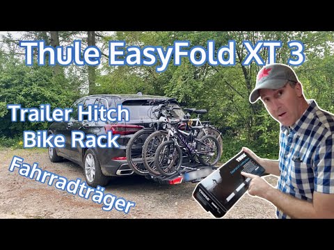 Thule Easy Fold XT3 Fahrradträger. The best Hitch bike rack for E-Bikes on your car?