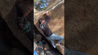 Video thumbnail of Amanece que no es poco (derecha), 7c/+. Collado Mediano