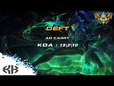 Thách đấu Hàn : KT Deft -  Vayne vs Twitch