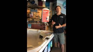 Hot tub diagnostic series.   What does it mean when the red light is flashing and what do I do?