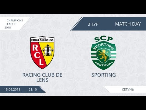 AFL18. Champions League. Group F. Day 3. Racing Club de Lens - Sporting.