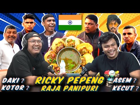 RICKY PEPENG RAJA PANIPURI MAU BALIK KE INDIA LAGI ? CHALO BHAIYA!!  | EPS 10