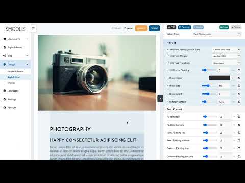 How to style your Blog posts