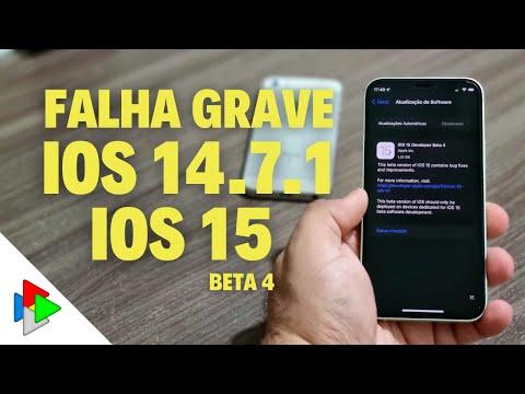 FALHA DE SEGURANÇA GRAVE NO iOS 14.7.1 E iOS 15 BETA 4? - E AI APPLE?