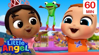 Learn about Reptiles Friends | Little Angel | Kids Cartoons & Nursery Rhymes | Moonbug Kids