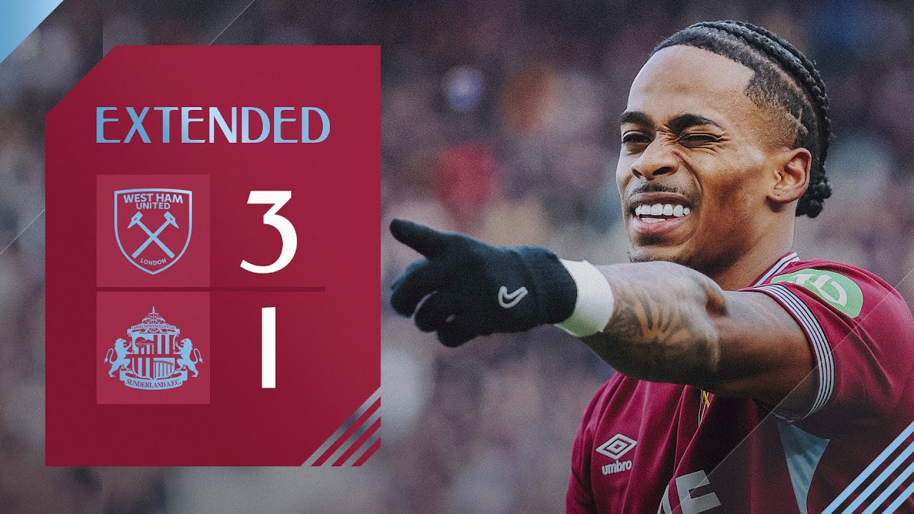 West Ham vs Sunderland Match Highlights Season 2025/2026