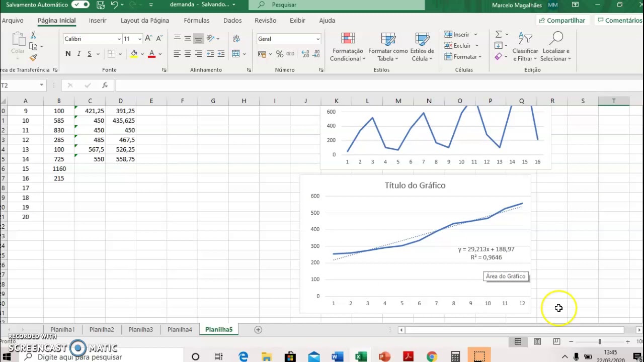 Previsão de demanda - Sazonalidade e Tendência