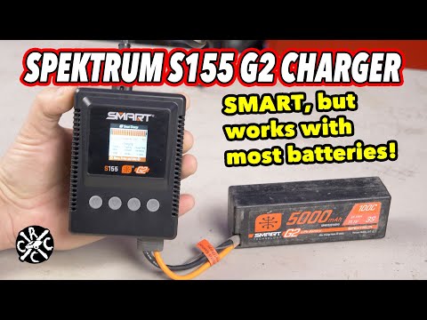 Spektrum S155 G2 Smart Charger - Great Entry Level Charger for Only $60