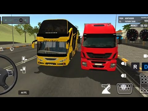IBDB Bus simulator | Thailand Bus simulator Total Gaming | Gameplay Android, iOS #ibd3dnewupdate
