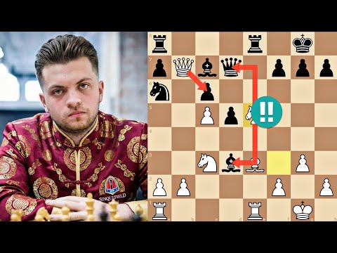Hans Niemann DESTROYS Fedoseev in 16 moves at Tata Steel Masters 😱