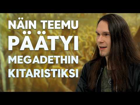 Megadethin suomalaiskitaristi Teemu Mäntysaari