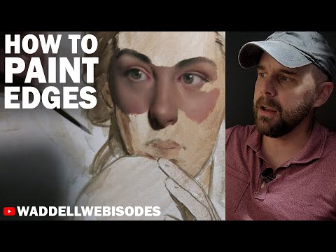 OIL PAINTING TIPS: Better Edges on your Portraits