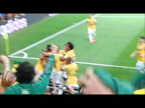 Gol do Fred na Visão da Torcida no Estádio