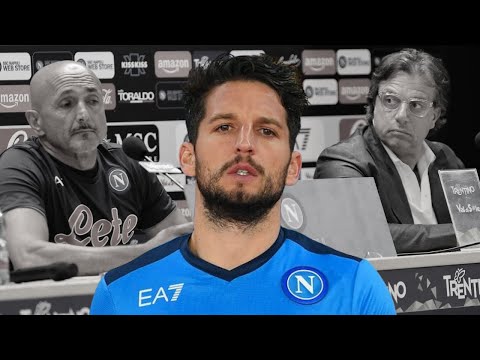 "Mertens HA RIFIUTATO il rinnovo!". Clamoroso ANNUNCIO del Napoli in conferenza stampa