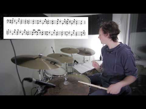 DRUM LESSON | 16th Note Triplet Grooves Using Syncopation with Cole Paramore