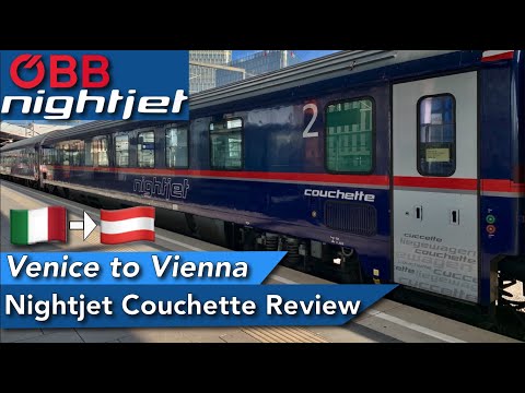 Venice to Vienna with NIGHTJET: Couchette Class Review