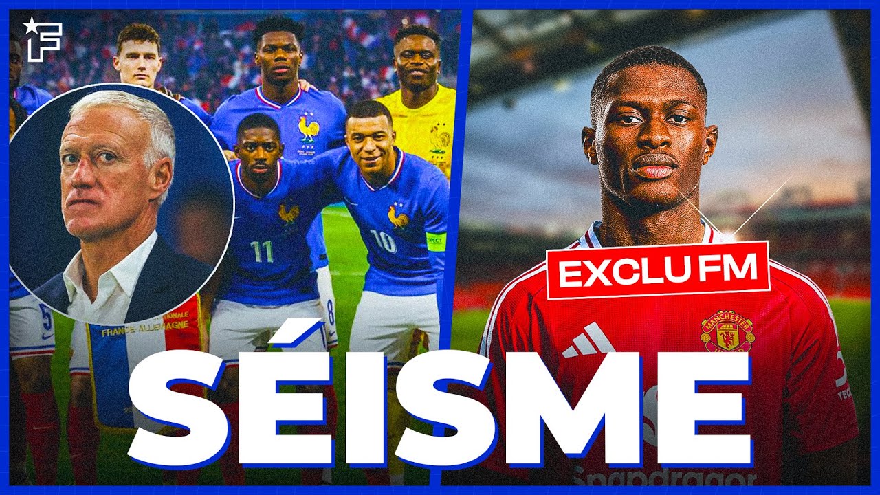 Le vestiaire CHOQUÉ par le DÉPART de Deschamps, Nuno Mendes CHAUD pour Man Utd | JT Foot Mercato