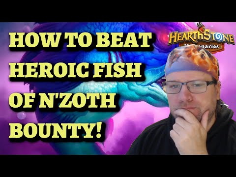 HEROIC Fish of N'Zoth Bounty guide - Lorewalker Cho and Patches the Pirate (Hearthstone Mercenaries)