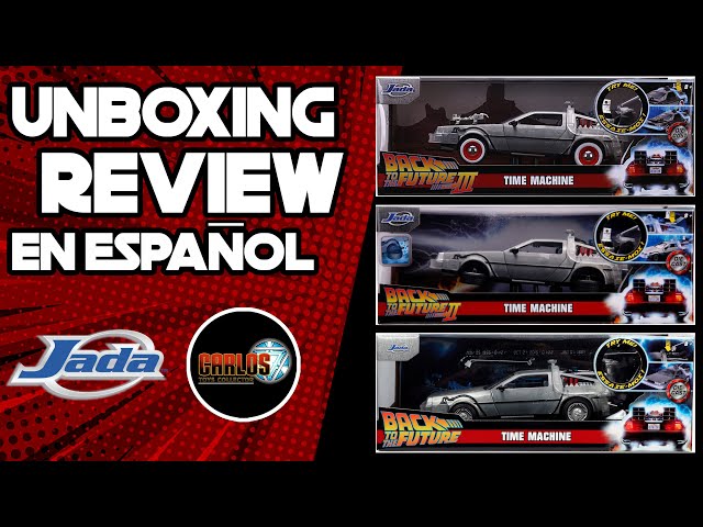 Vídeo relacionado con Collectors Réplica Delorean Regreso Al Futuro 1 Escala 1/24
