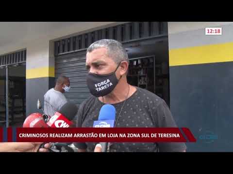 Criminosos roubam galões de óleo, celulares e baterias automotivas em loja na Tabuleta 13 01 2020