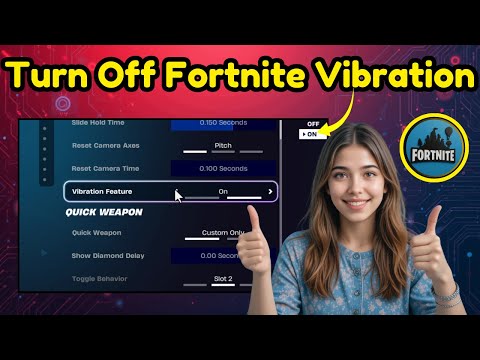 How To Turn Off Vibration On Fortnite | Controller Settings Guide (2025)