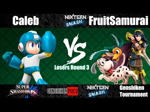 Genshiken 1 – Caleb (Megaman) vs Fruit Samurai (Duck Hunt, Lucina) – SSB4 Losers 3