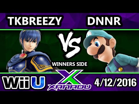 S@X 145 - VGBC | TKBreezy (Marth) Vs. WDB Dnnr (Luigi) SSB4 Tournament - Smash Wii U - Smash 4