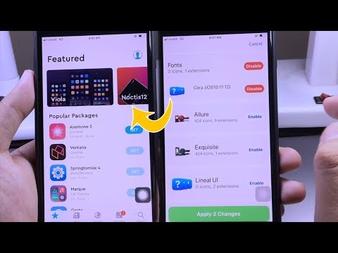 *NEW* How TO Change iOS Font Using SnowBoard