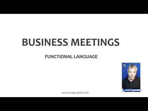 Meeting language | Gábor's English Studio | English fluency tips