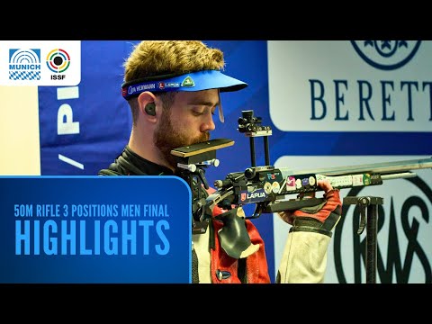 Highlights & Interviews | 50m Rifle 3 Positions Men Final - ISSF World Cup Rifle / Pistol Munich
