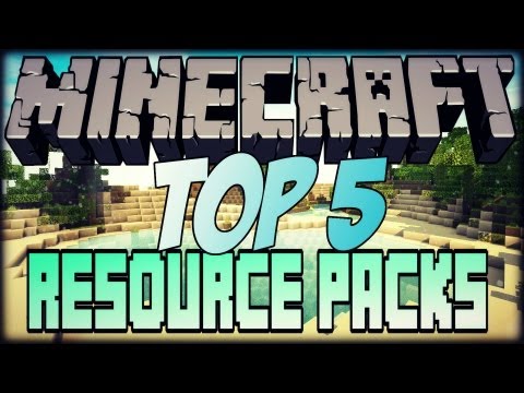 Top 5 Minecraft 1.6.4 Resource Packs!!!