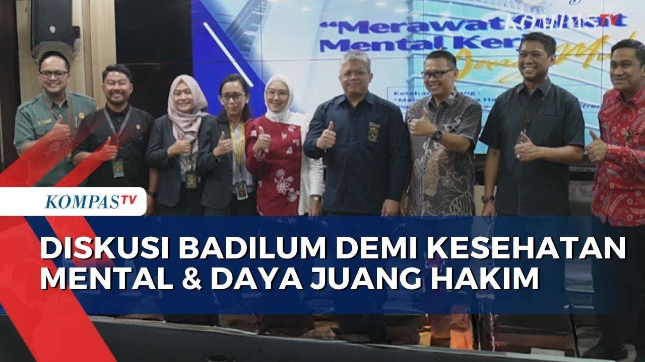 Badilum MA Gelar Sarasehan Interaktif, Bahas Kesehatan Mental dan Daya Juang Para Hakim | MA NEWS