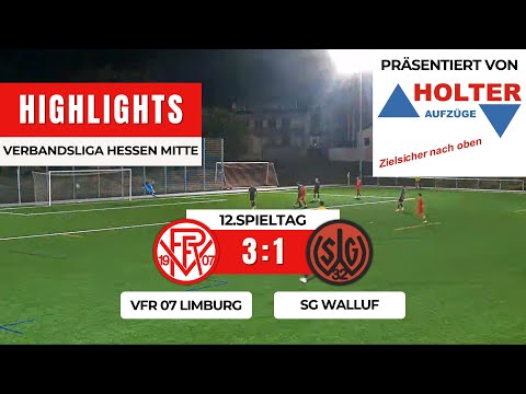 VfR 07 Limburg - SG Walluf 3:1 | Verbandsliga Hessen Mitte | 12.Spieltag