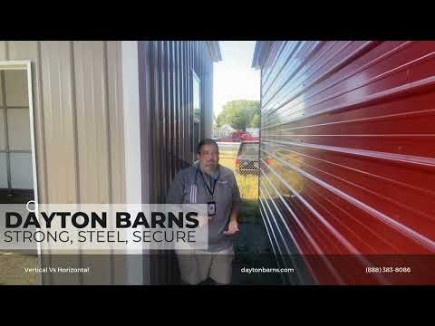 Vertical vs Horizontal Siding on All-Steel Metal Garages